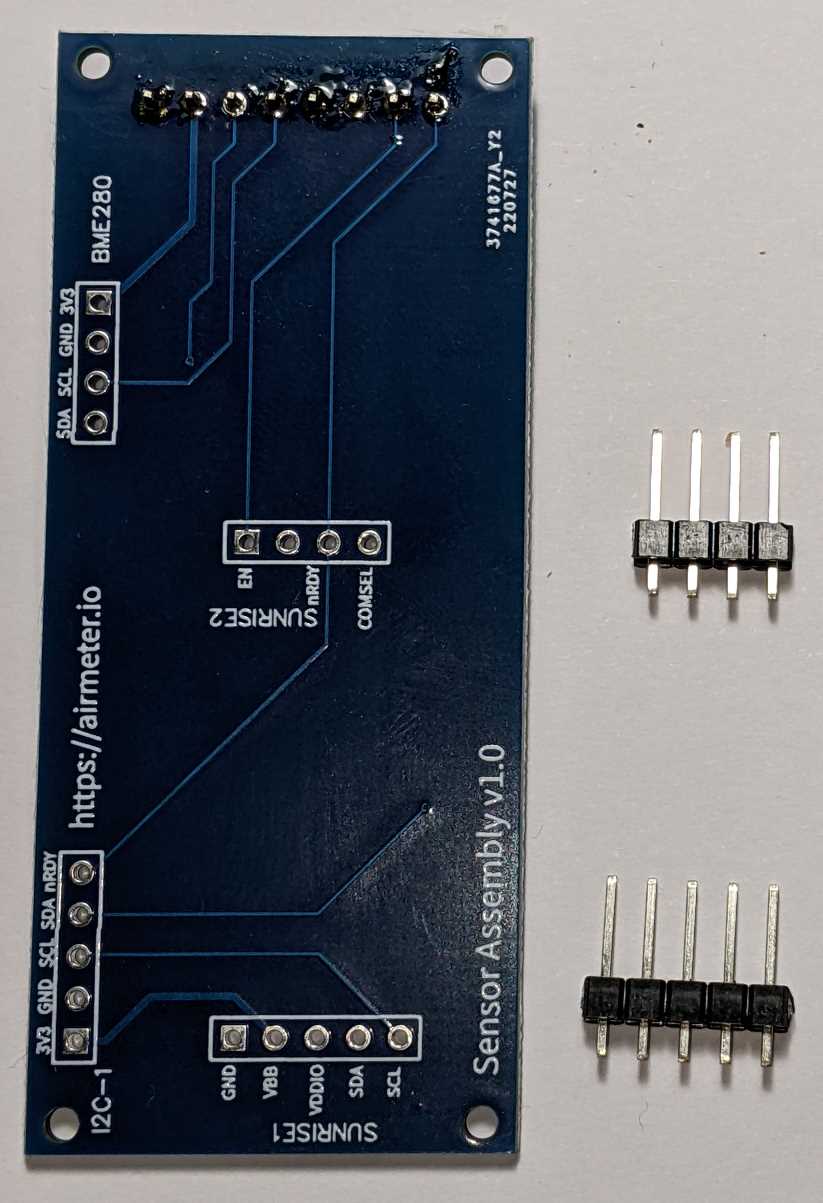 Parts required for step 2 of assembly