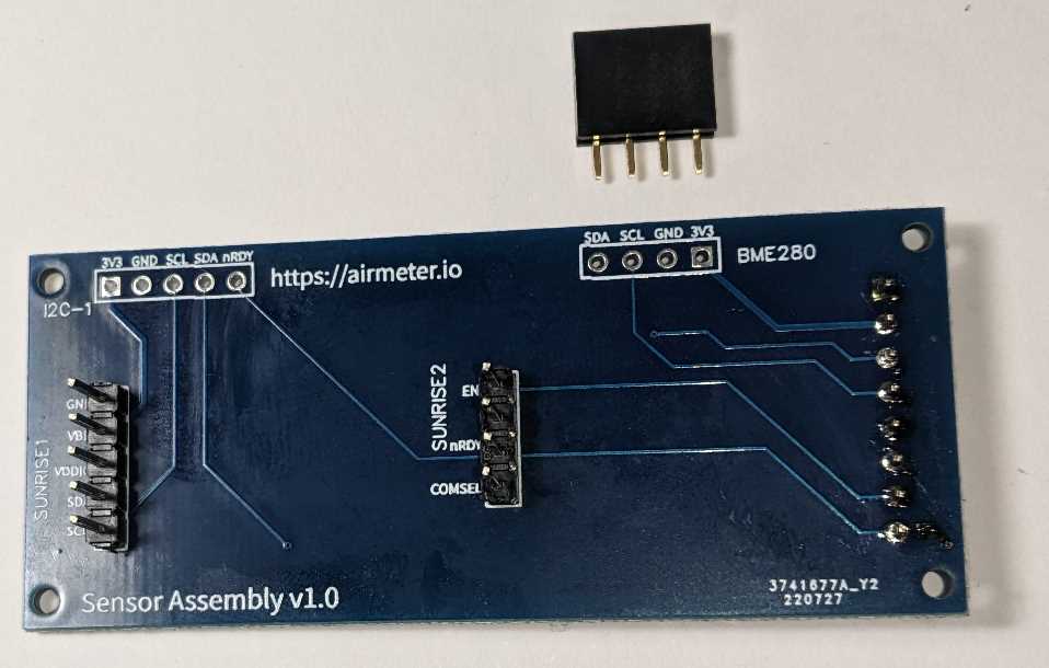 Parts required for step 3 of assembly