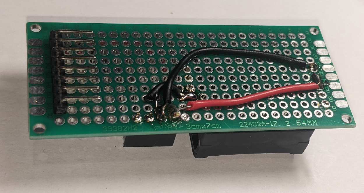 All GND wires soldered together